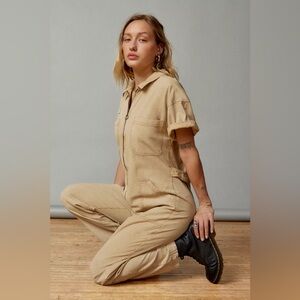 BDG Tan Jumpsuit